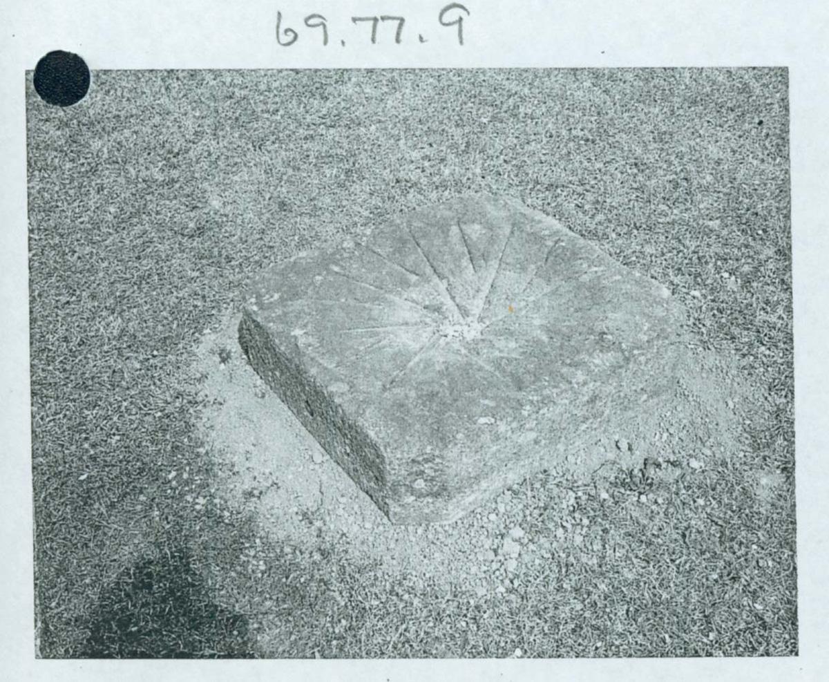 1969.0077.009 Stone, Grinding stone