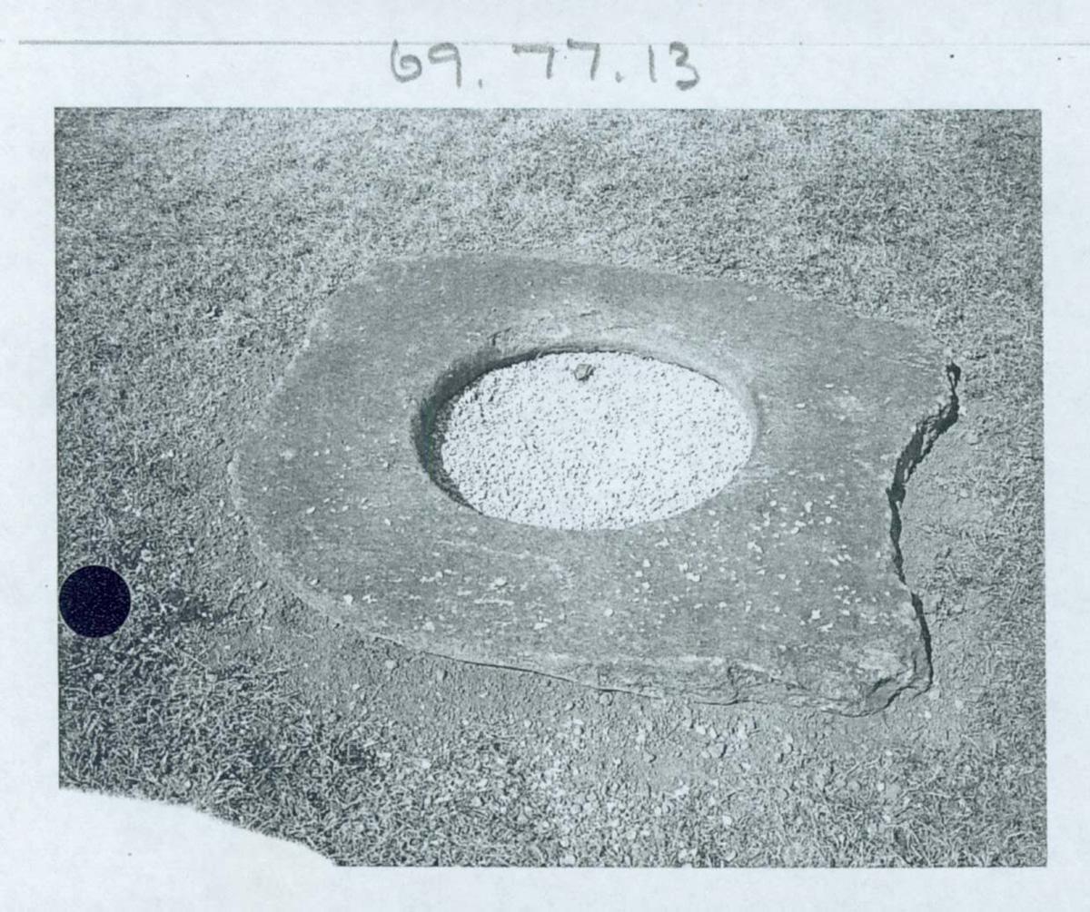 1969.0077.013 Stone, Well head