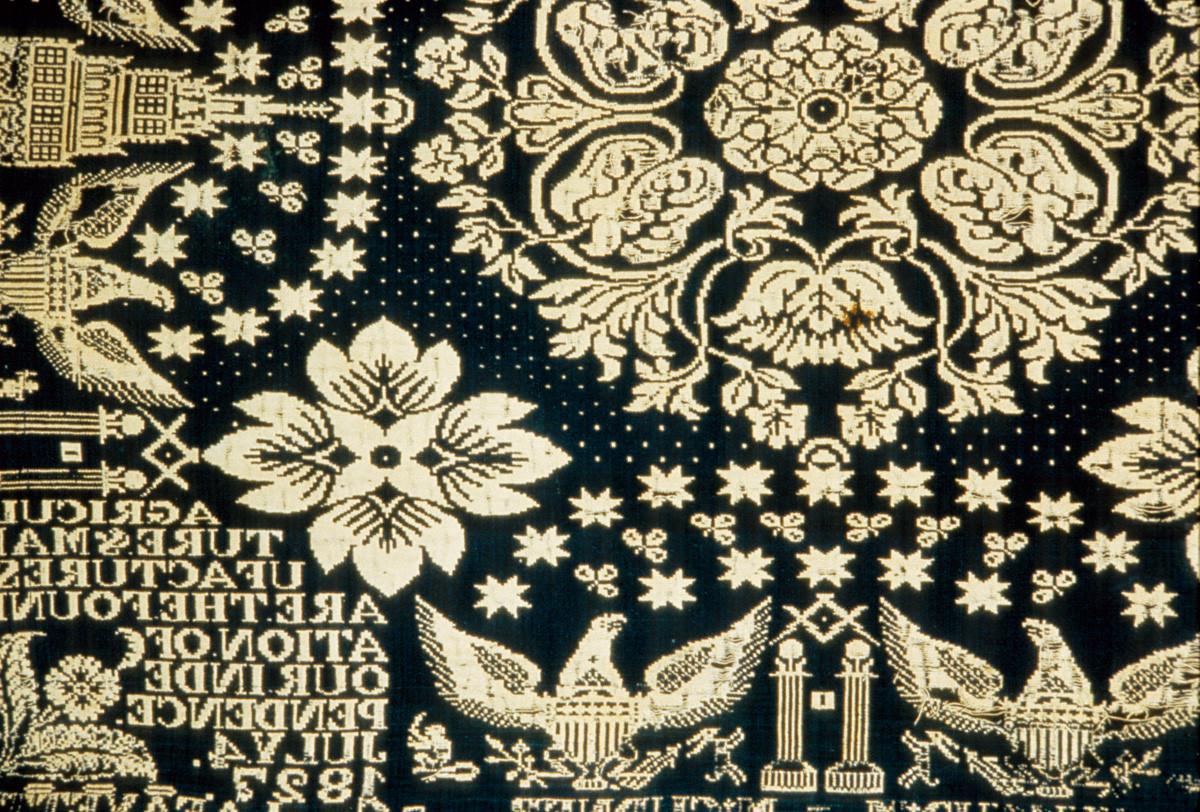 1969.0082 Coverlet (detail)