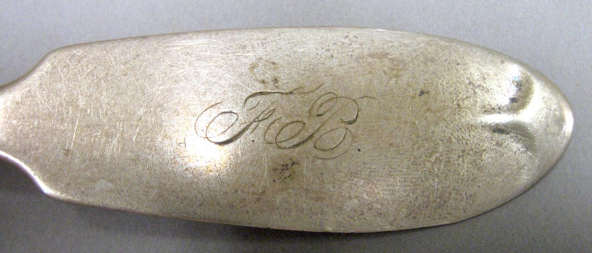 1969.0091 Teaspoon engraving
