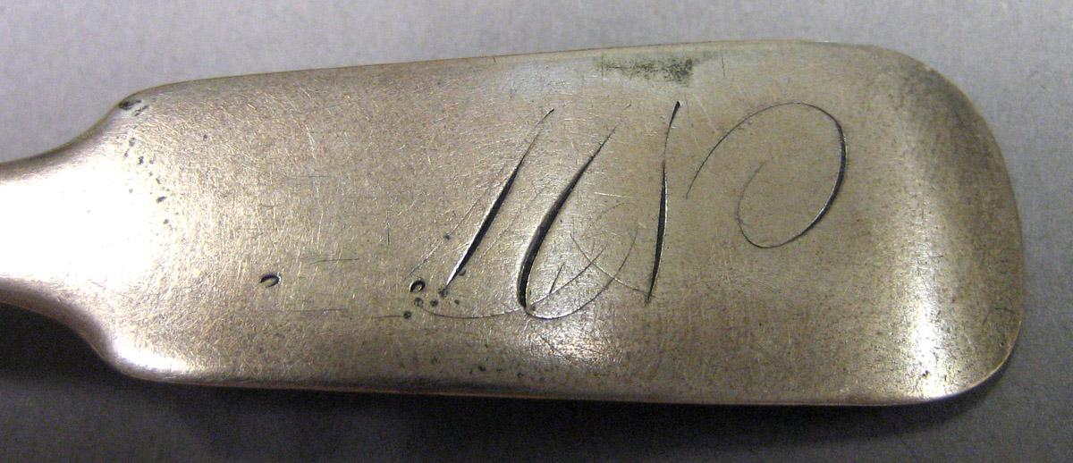 1969.0092 Teaspoon engraving