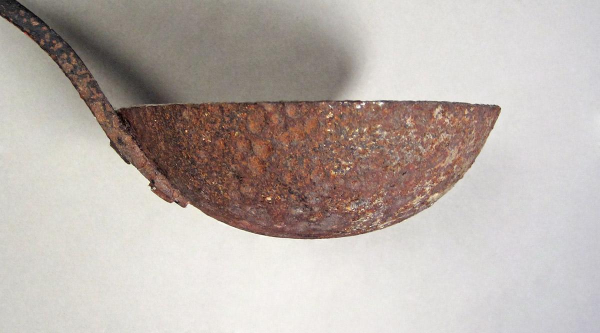 1957.0026.531, Ladle, bowl side