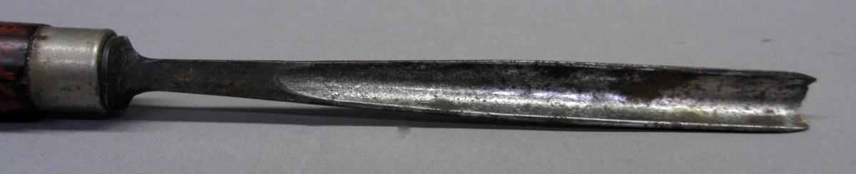 1969.0113 Carving gouge, detail 2