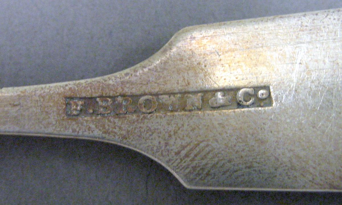 1969.0120 Salt spoon mark