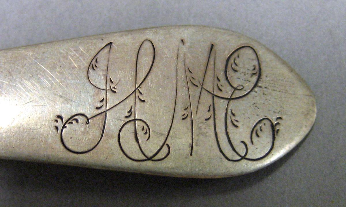 1969.0126 Spoon engraving