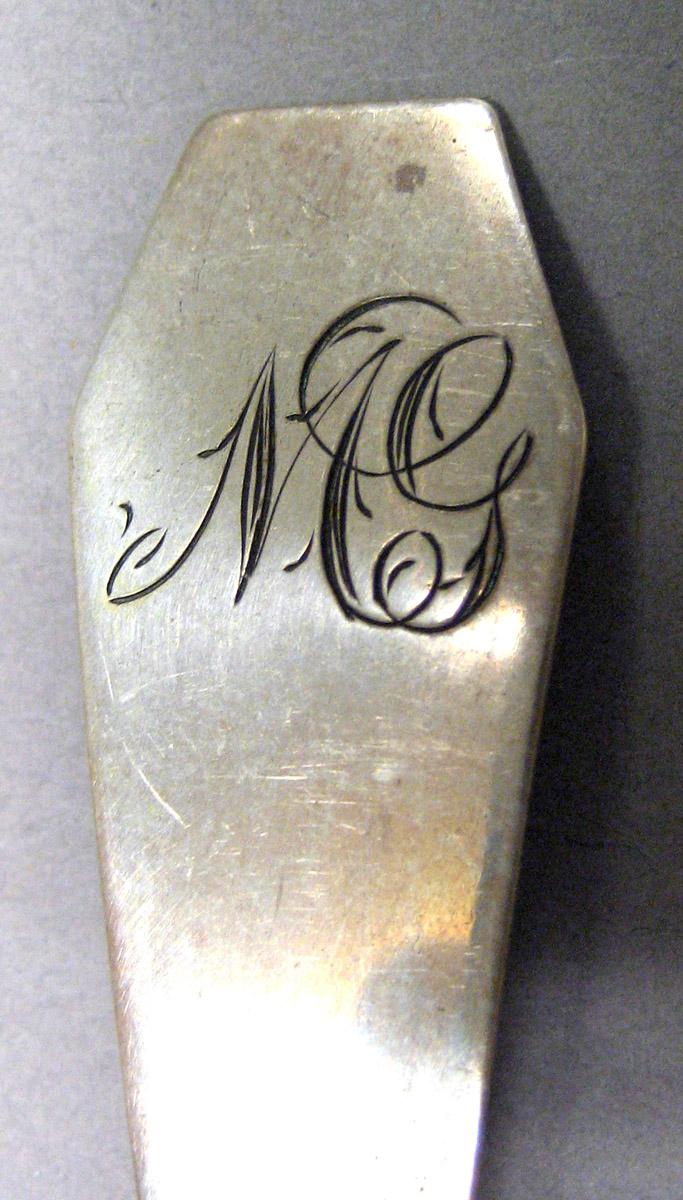 1969.0127 Spoon engraving