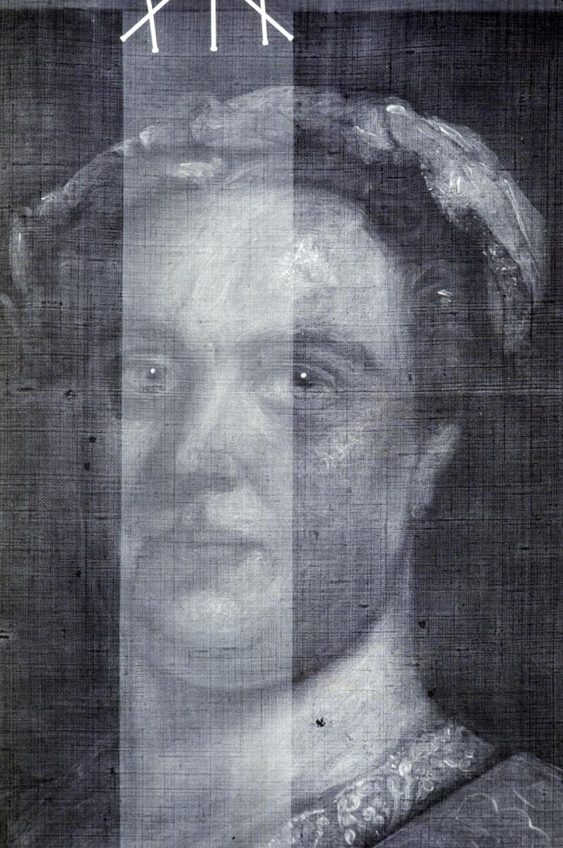 1969.0134 A Painting, X-ray Detail
