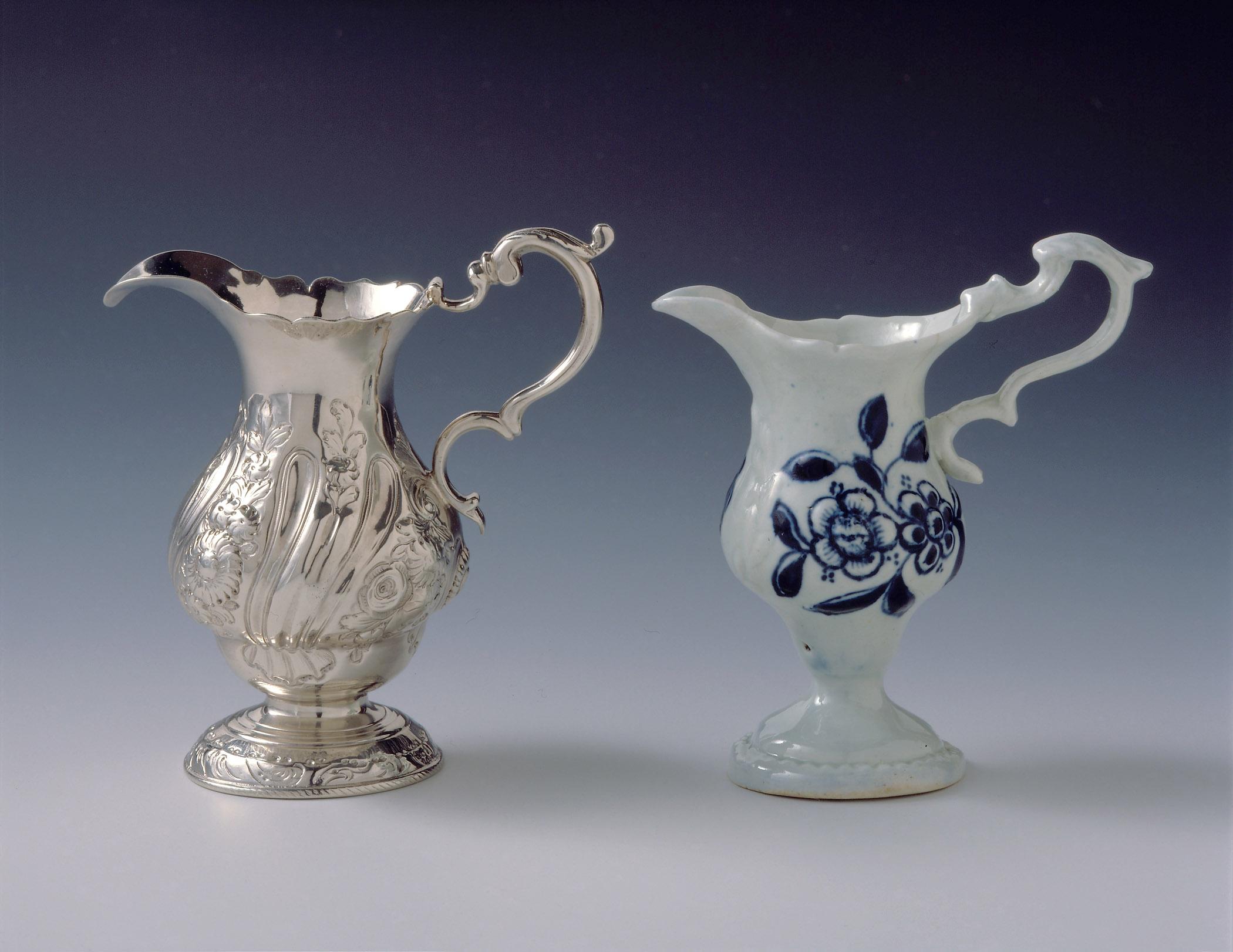 1969.0135, 1980.0195 Cream Pots