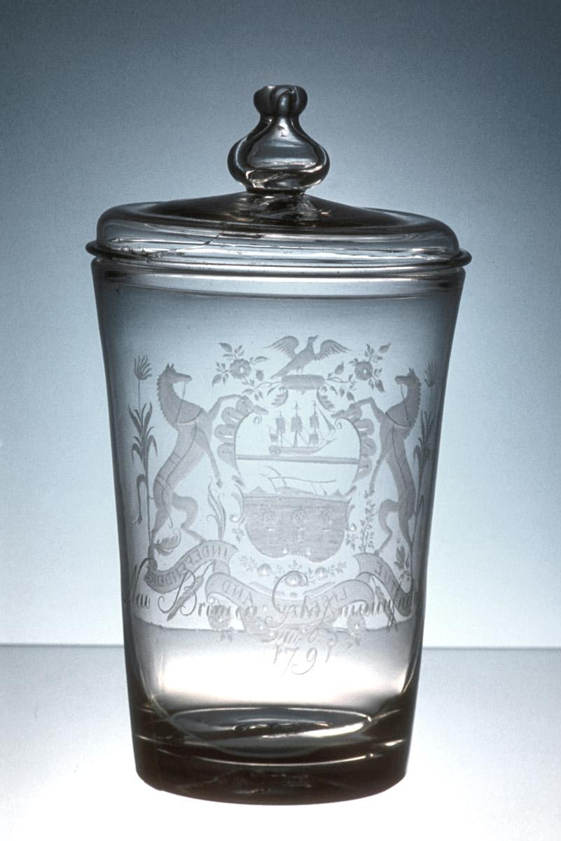 1969.0139 A, B Glass (for Drinking)