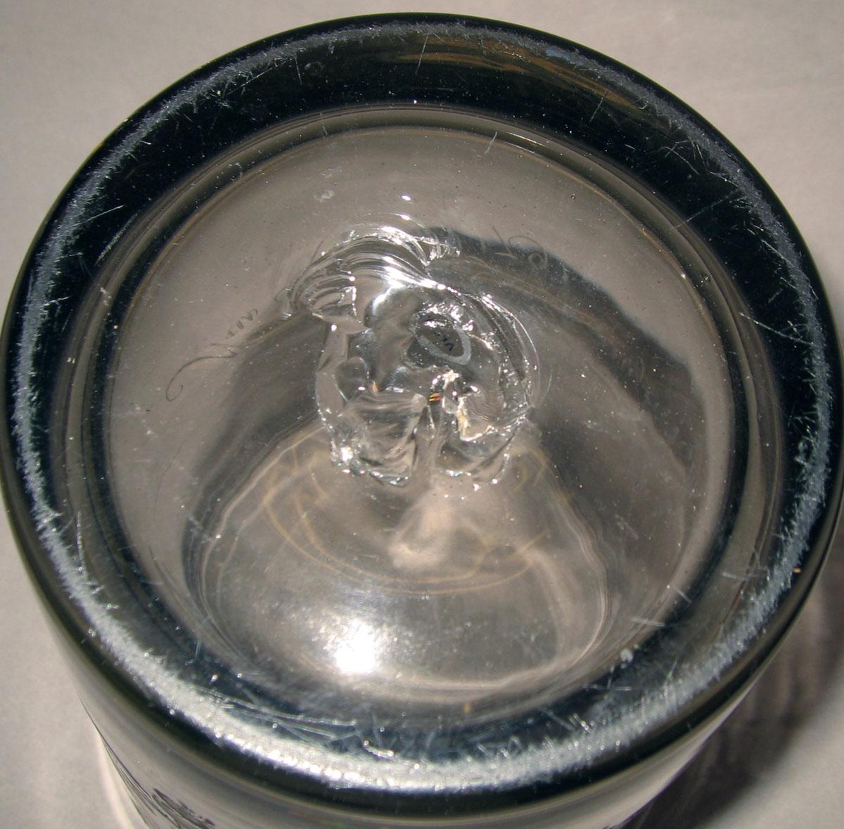 1969.0139 A Glass tumbler (underside)