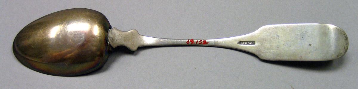1969.0152 Silver Spoon underside