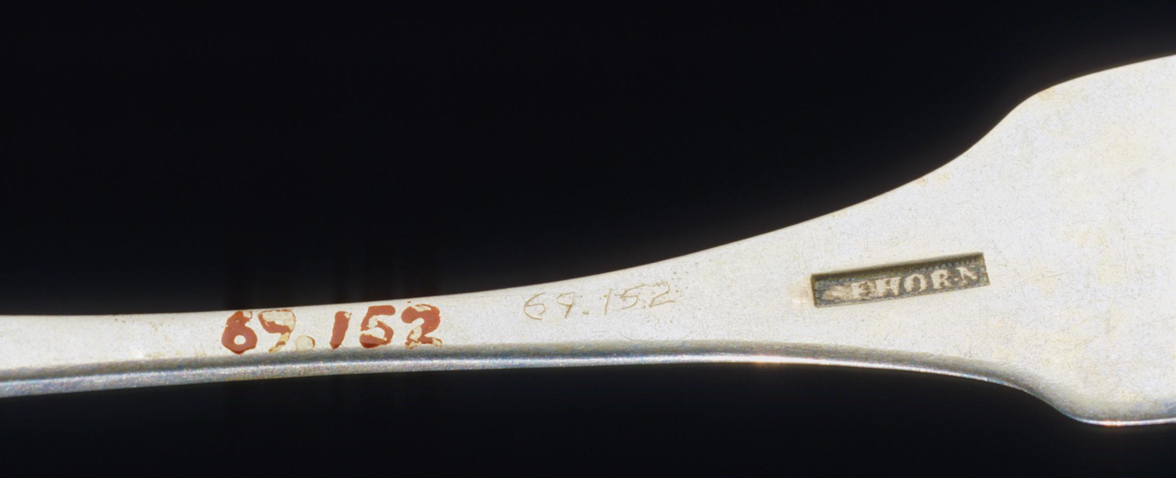 1969.0152 Spoon, Tablespoon, detail 1