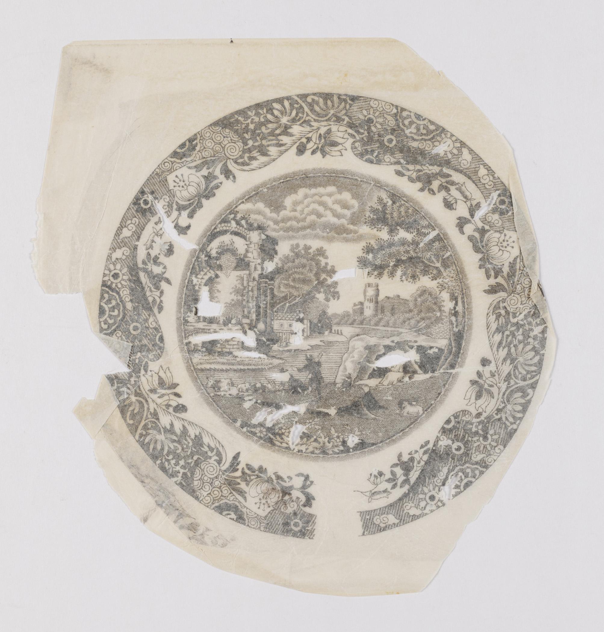 1969.0163 Transfer print, view 3, reverse