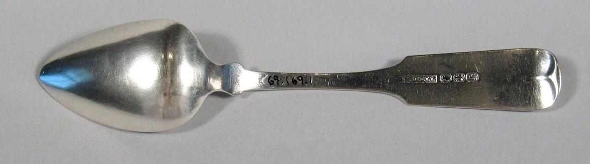 1969.0169.001 Silver Spoon underside
