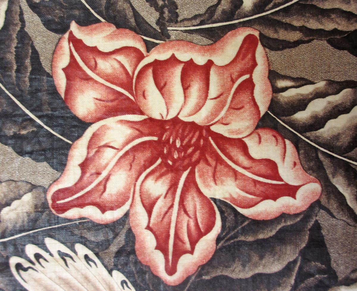 1969.0172 textile, printed detail 2