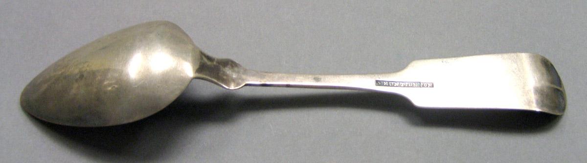 1969.0182 Silver Spoon underside