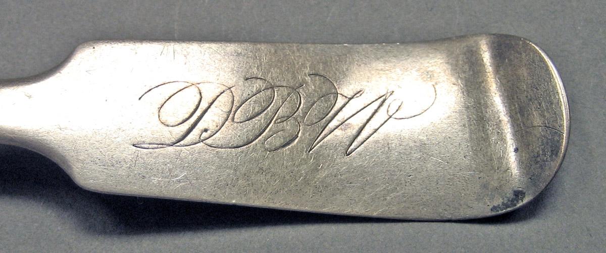 1969.0182 Silver Spoon engraving