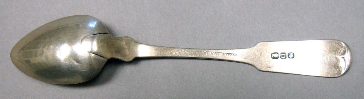 1969.0184 Silver Spoon underside