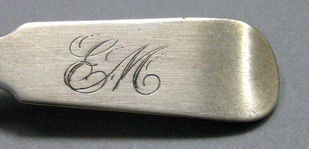 1969.0184 Silver Spoon engraving