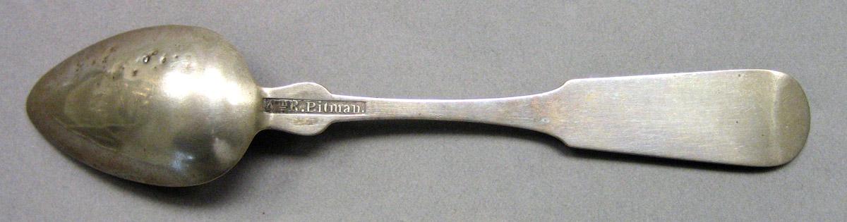 1969.0185 Silver Spoon underside