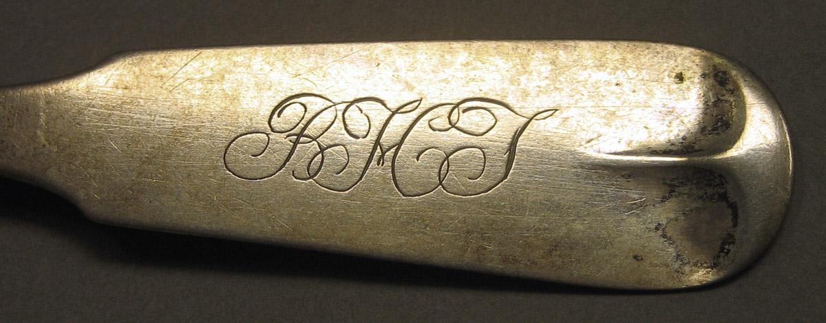 1969.0185 Silver Spoon engraving