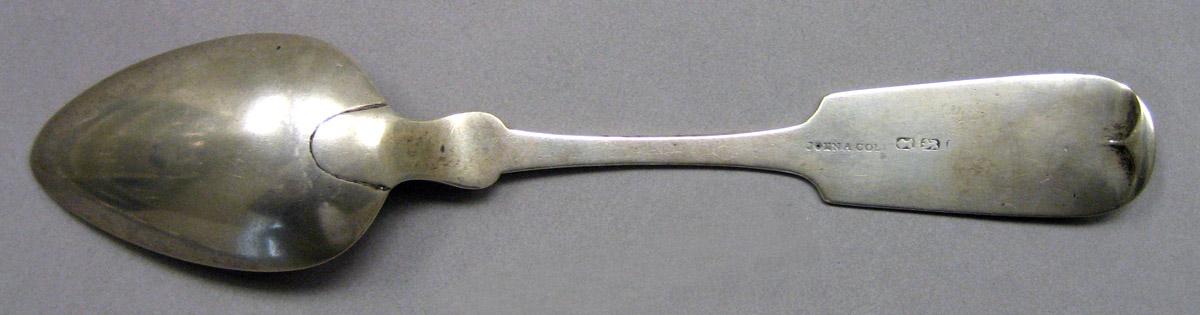 1969.0186 Silver Spoon underside