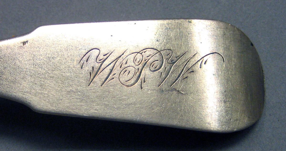 1969.0187 Silver Spoon engraving