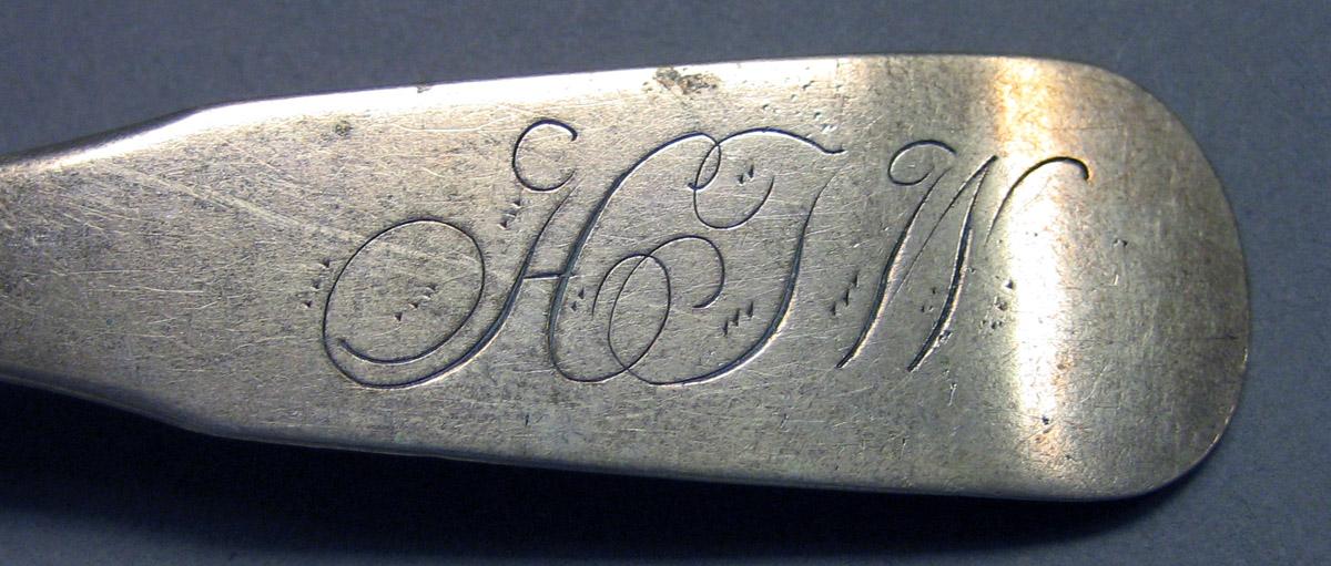 1969.0188 Silver Spoon engraving