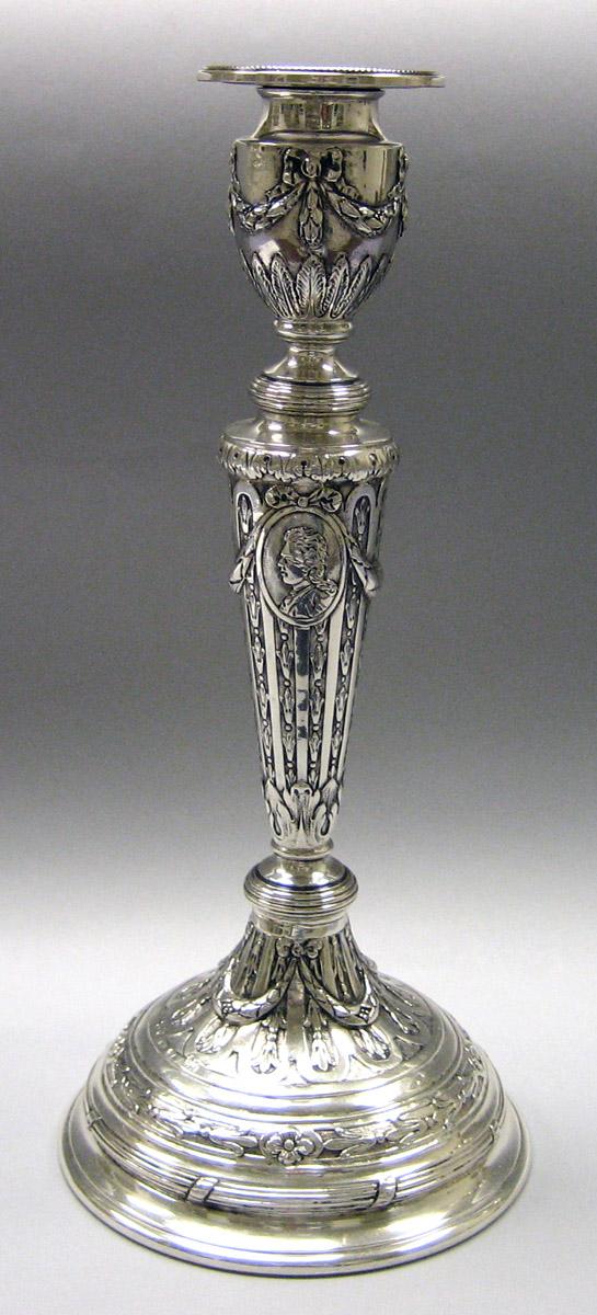 1969.0198.002 A, B Silver Candlestick