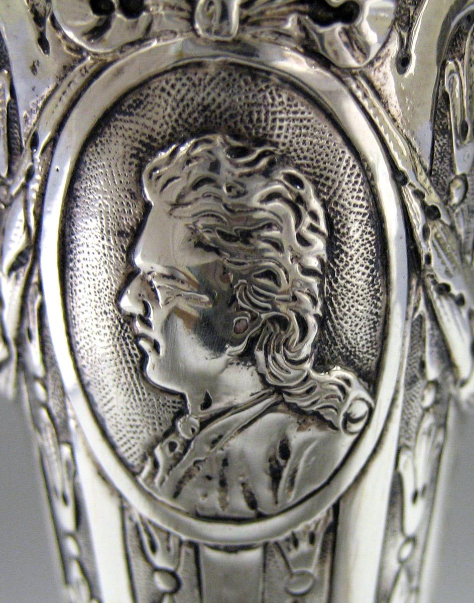 1969.0198.002 A, B Silver Candlestick detail 2
