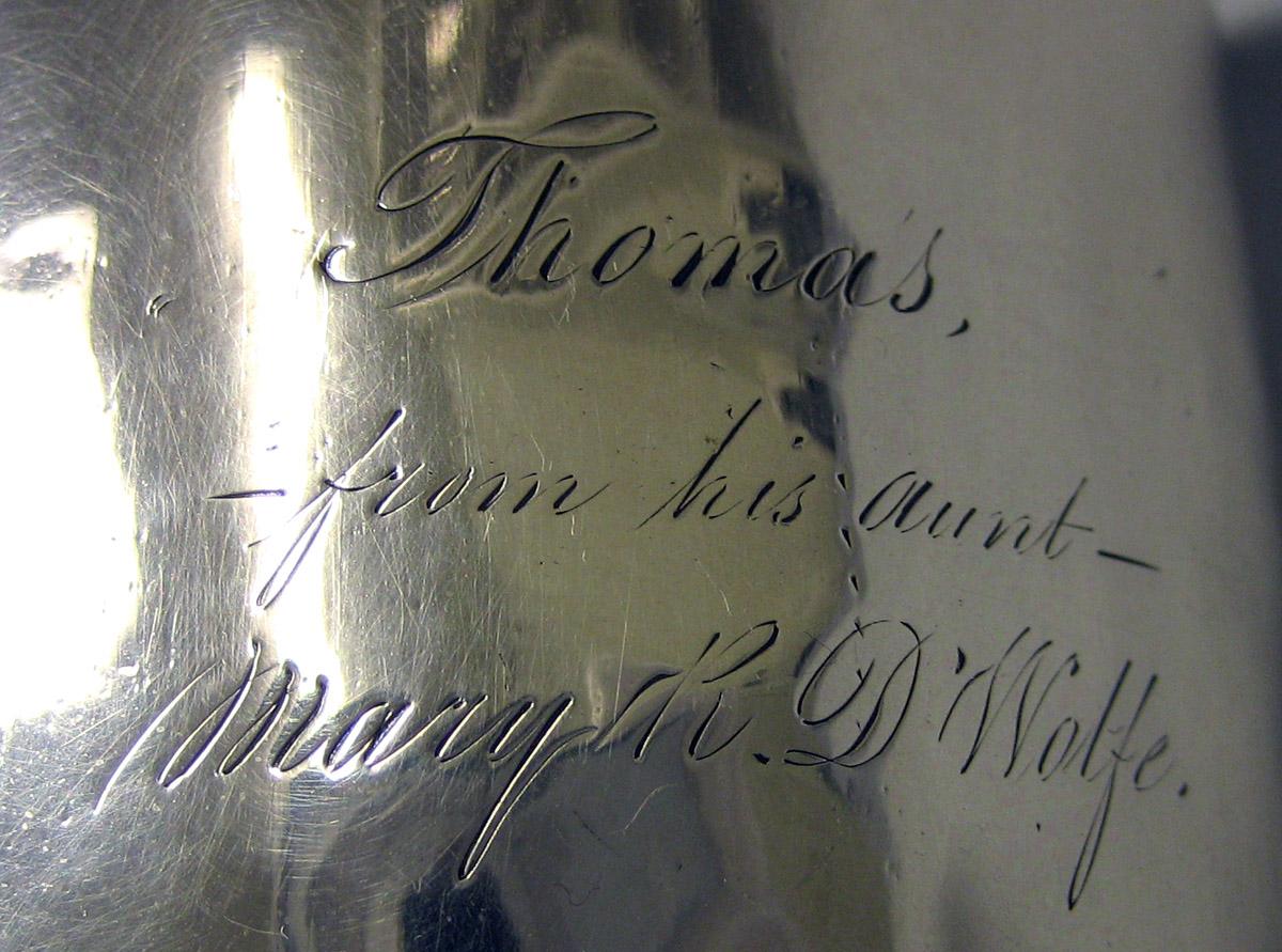 1969.0199 Silver Cup engraving
