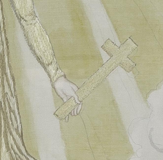 1969.0217 A Mourning Picture, Detail 7