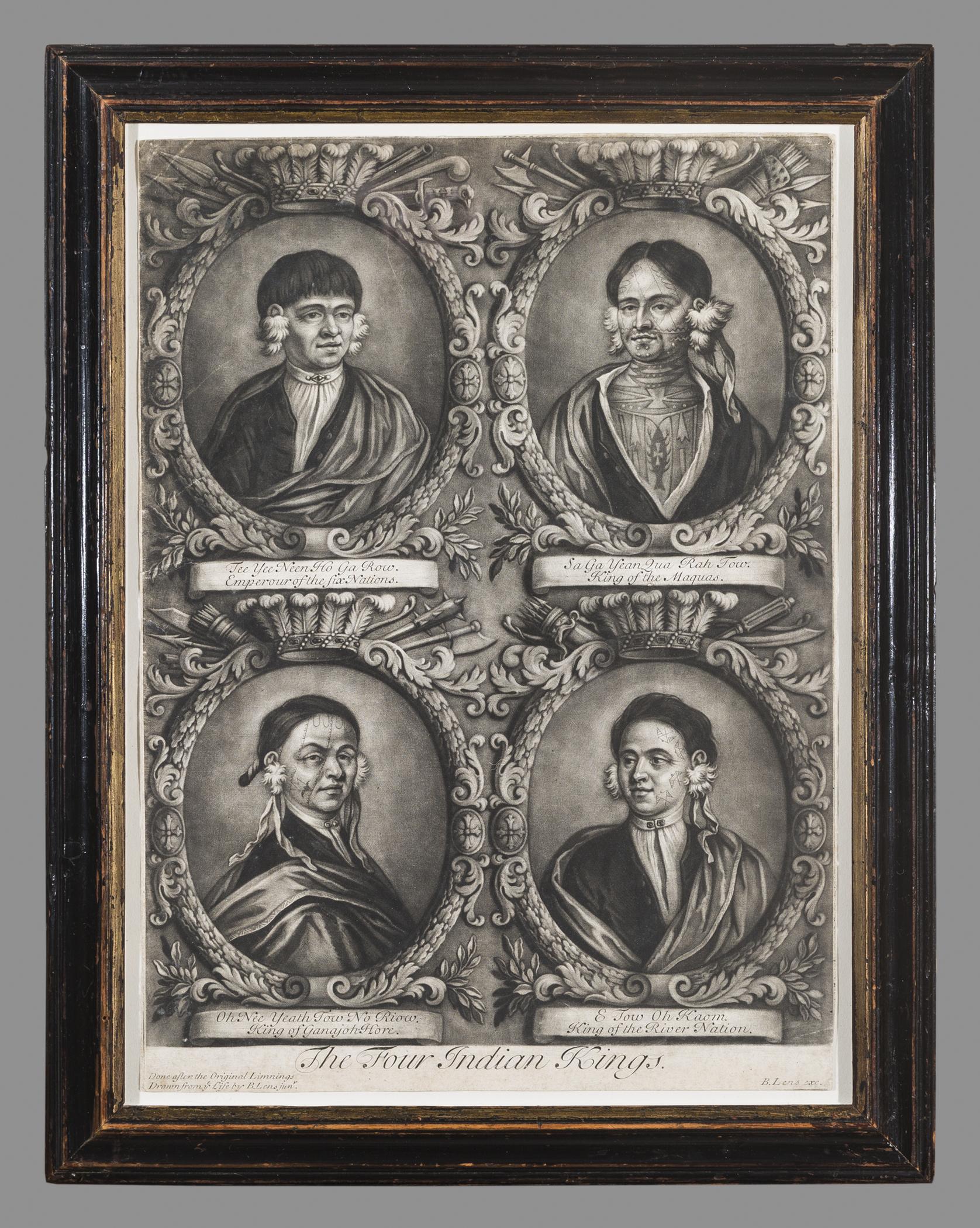 1969.0218 A Print, B Frame, view 1