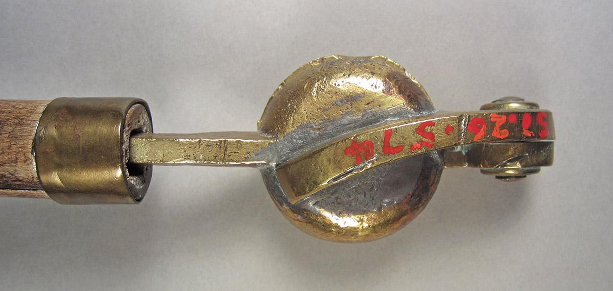 1957.0026.574, Counterweight mold, mold side 1