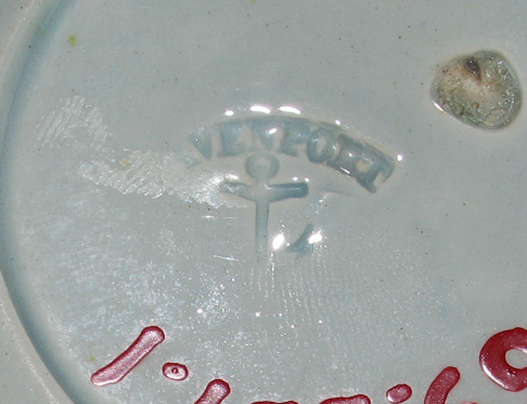 1969.0337.001 Davenport pearlware plate (detail)