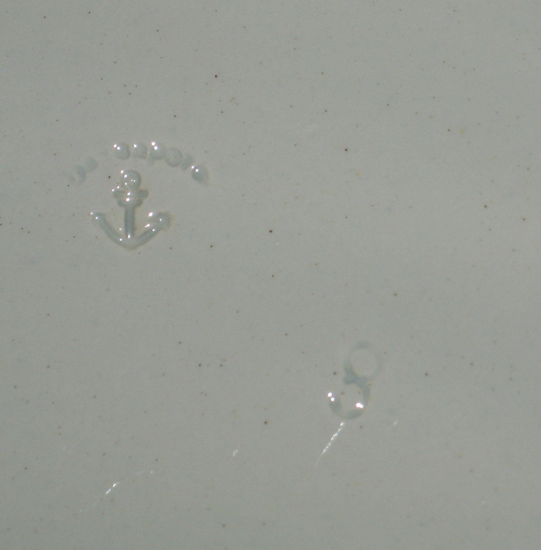 1969.0337.008 Pearlware plate (detail)