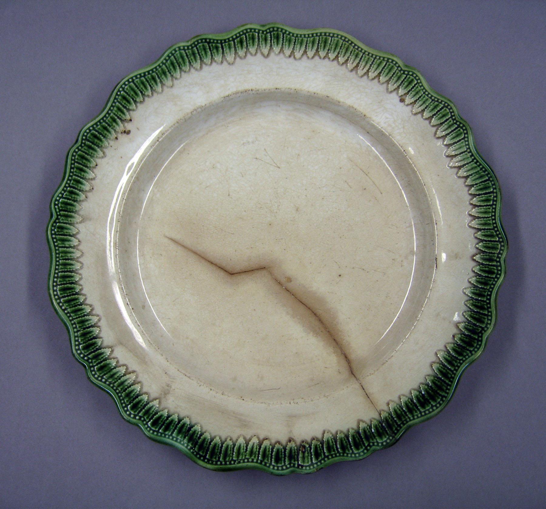 1969.0338.004 Clews pearlware plate
