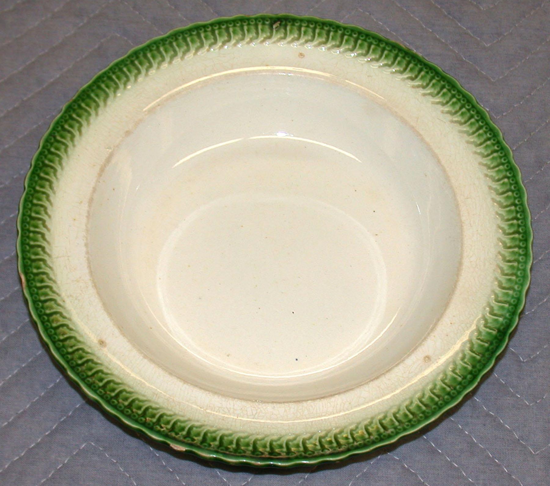 1969.0338.006 Pearlware Clews soup plate
