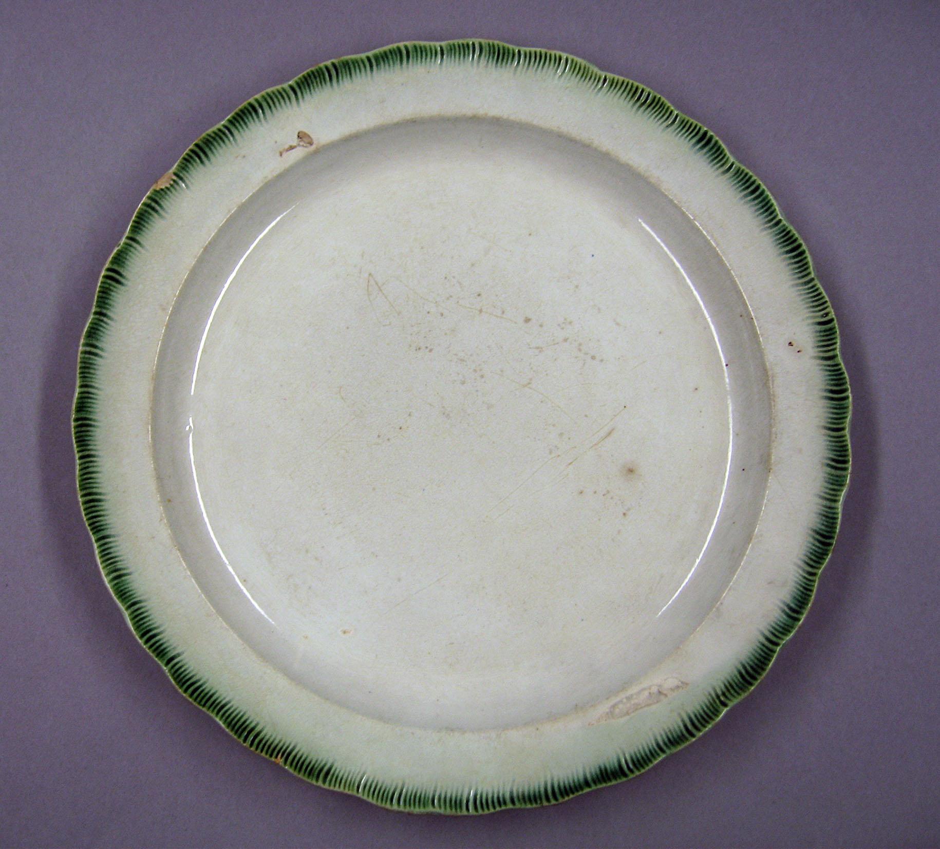 1969.0341 Leeds pearlware plate
