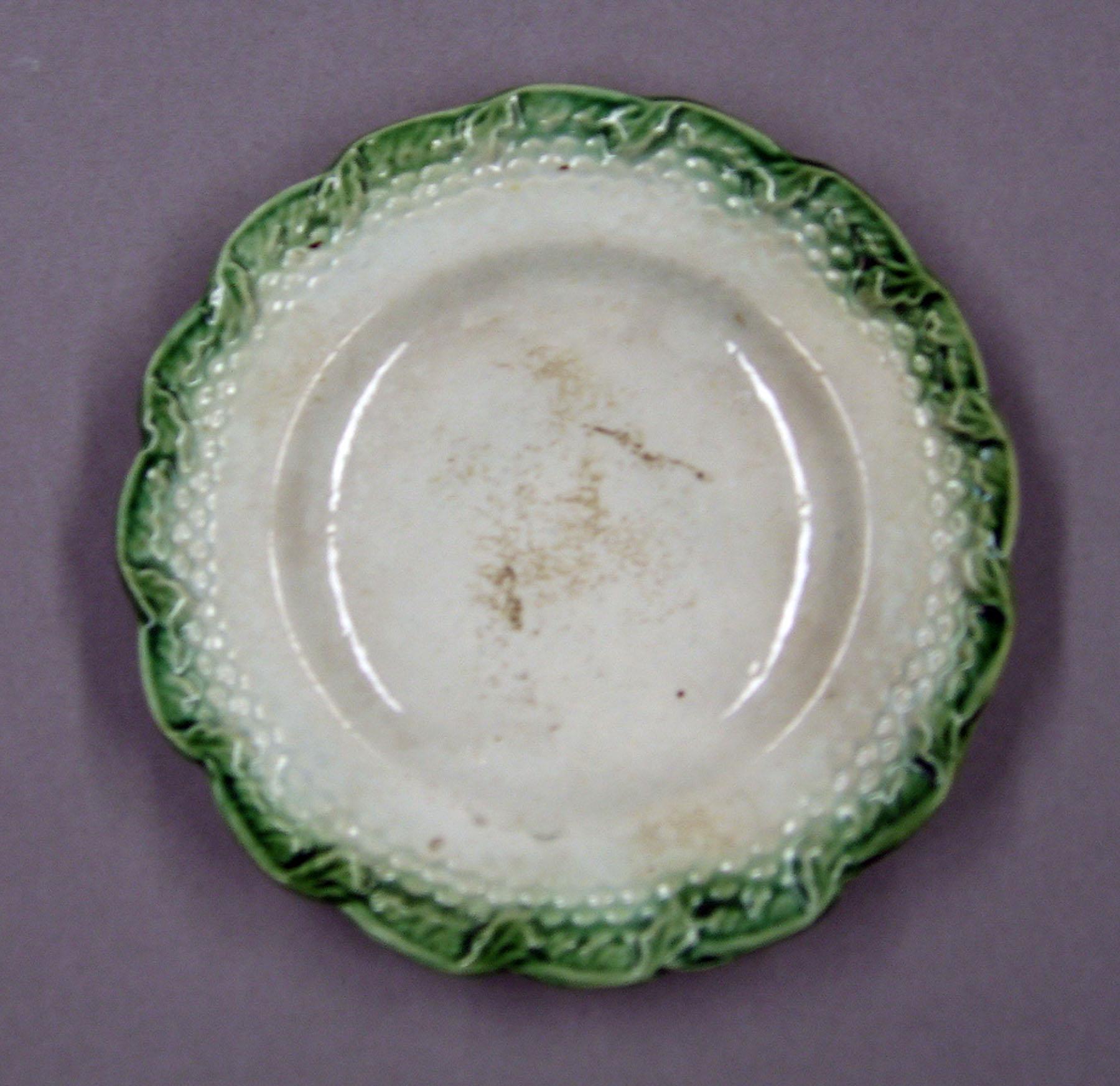 1969.0342.002 Adams pearlware cup plate