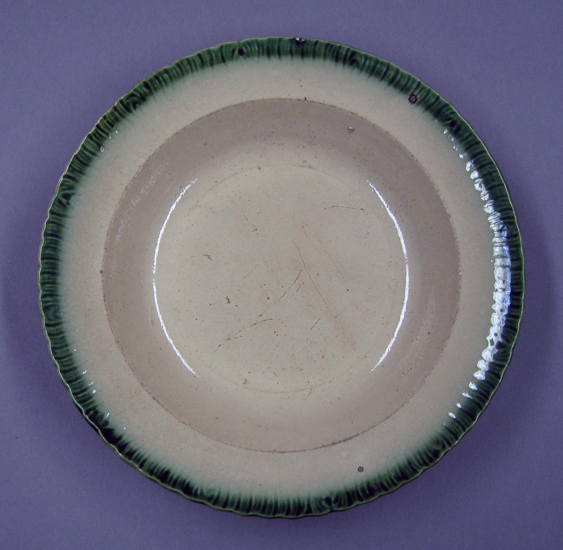 1969.0342.003 Adams pearlware soup plate