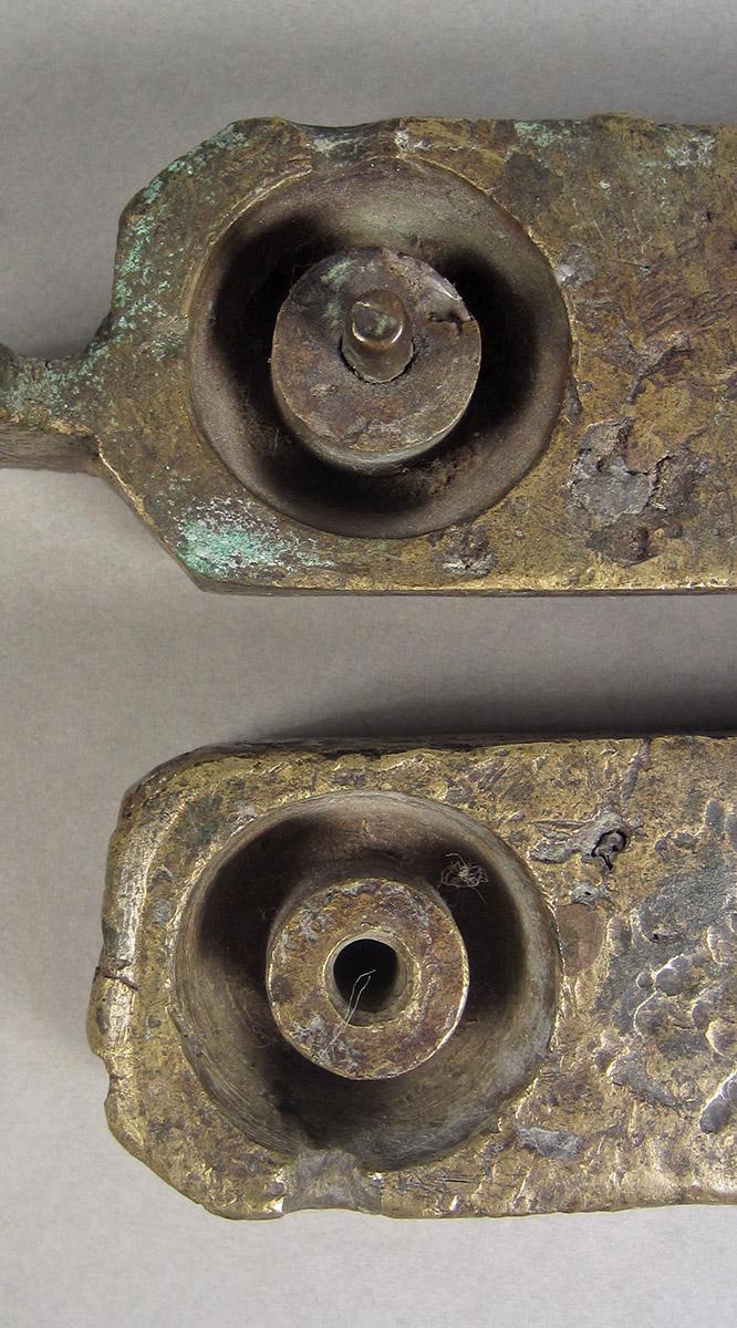 1957.0026.580, Sinker mold, mold detail