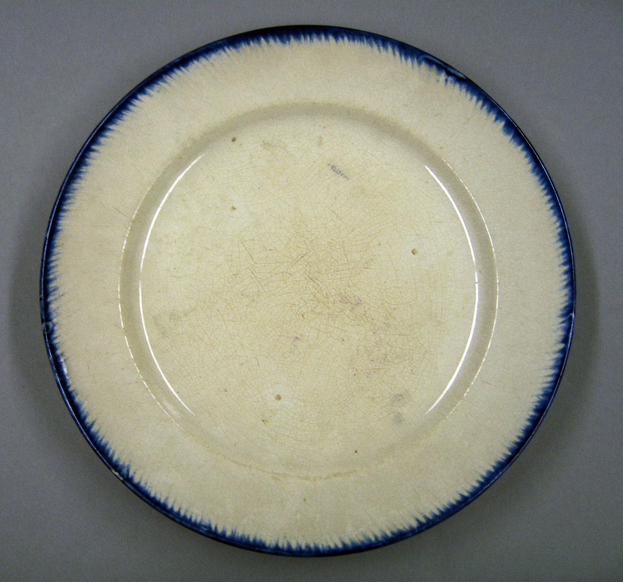 1969.0359 Moore Brothers Pearlware Plate
