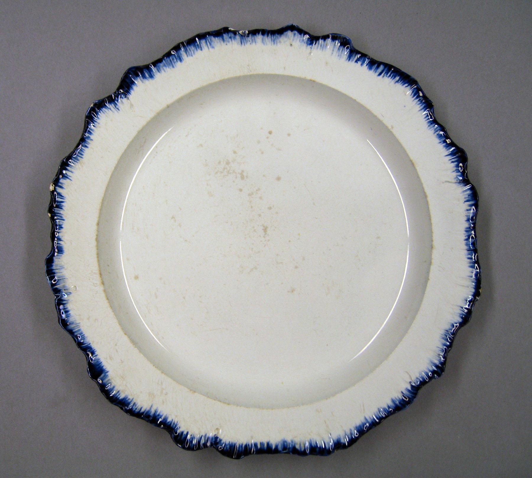 1969.0360.001 Pearlware plate