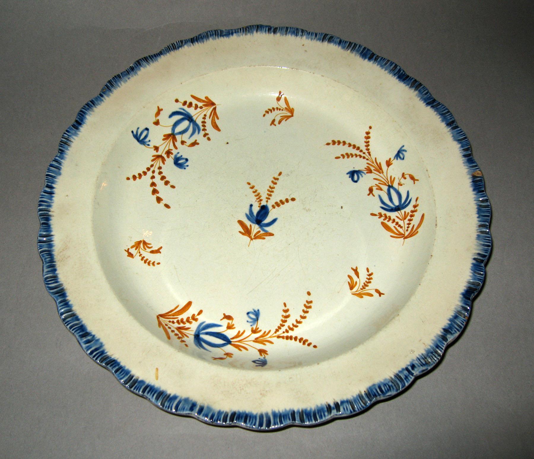 1969.0362.003 Pearlware plate
