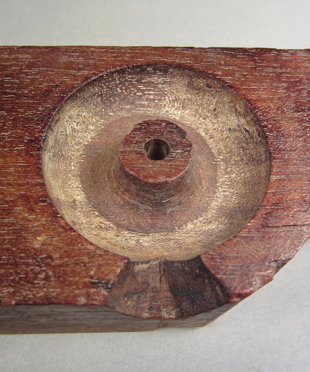 1957.0026.584, Counterweight mold pattern, B detail
