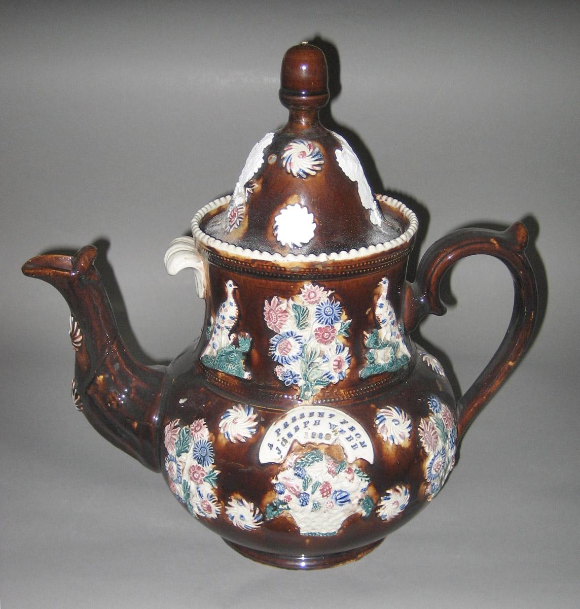 1969.0387 Earthenware teapot