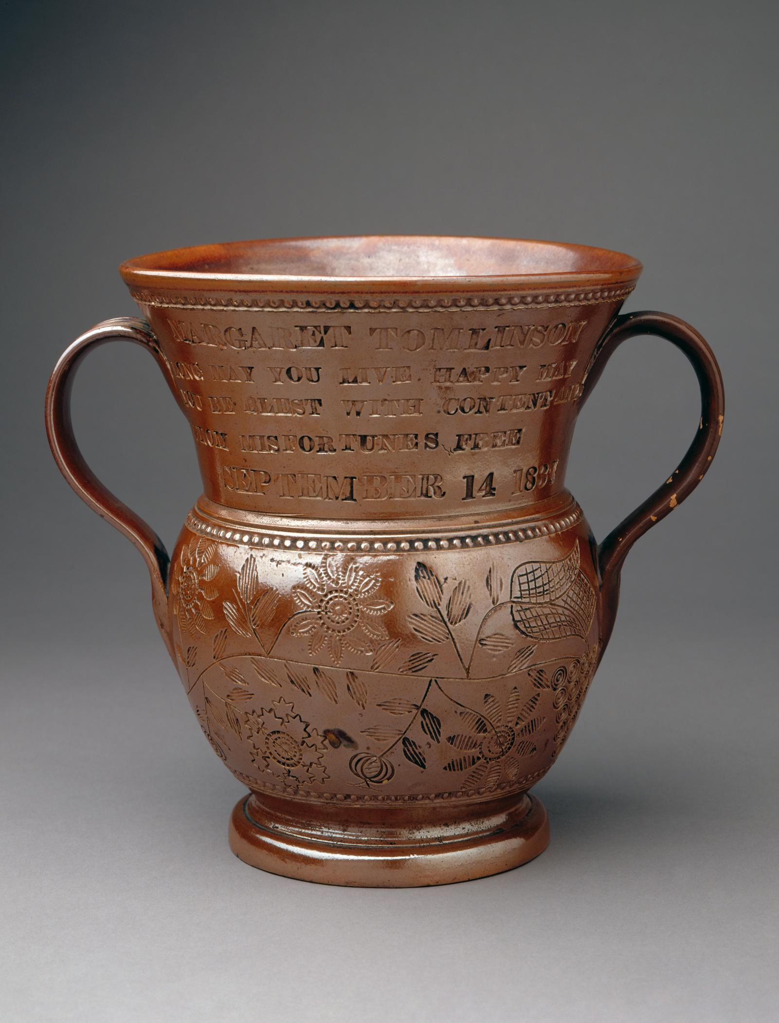 1969.0388 Stoneware urn