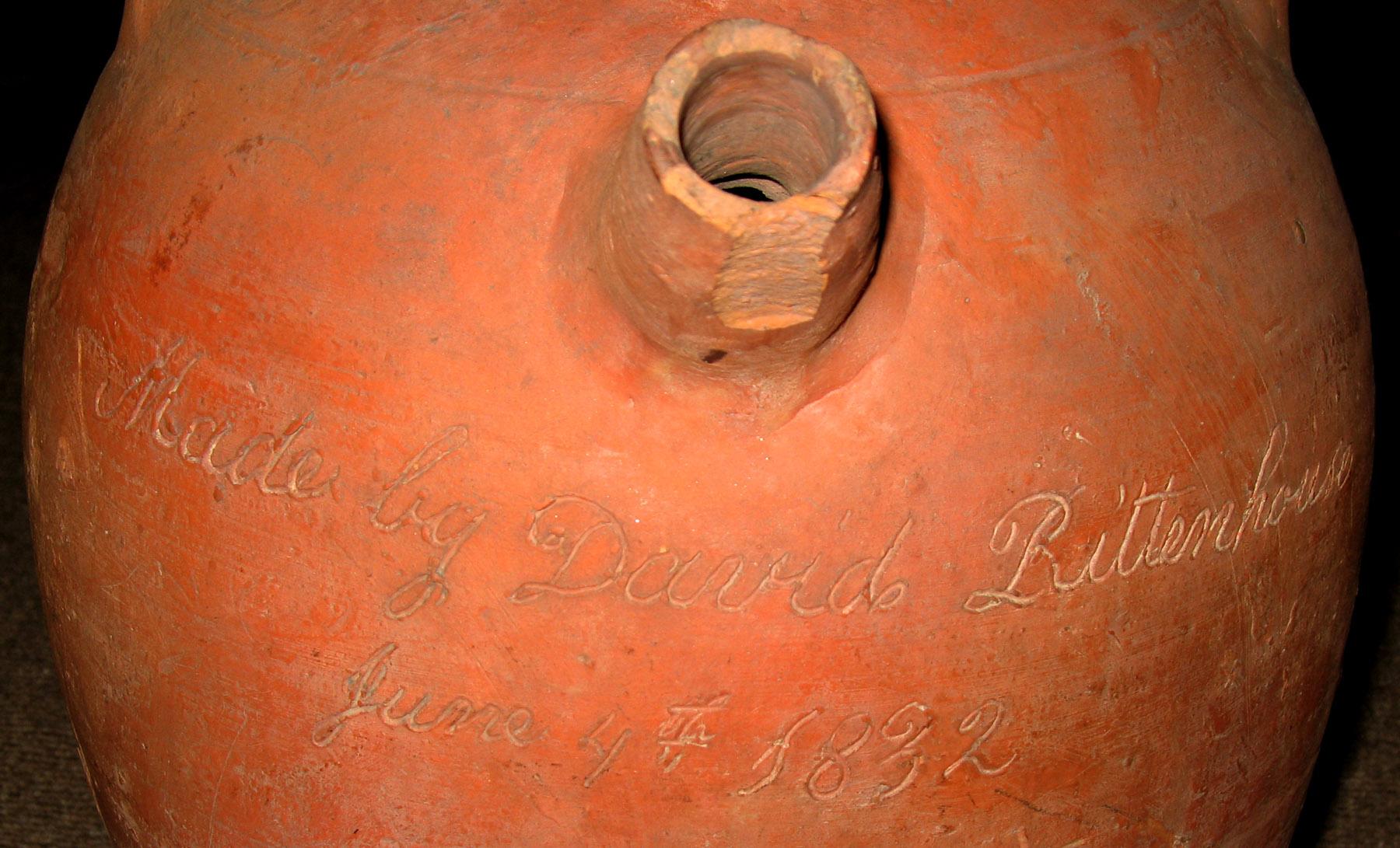 1969.0406 Water cooler (inscription detail)