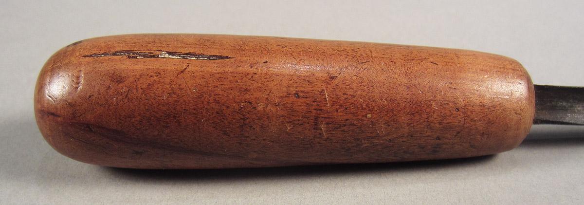 1957.0026.591, Carving gouge, handle